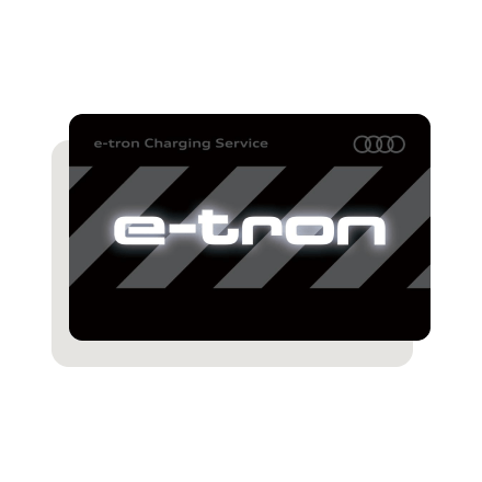 Tarjeta de carga de Audi e-tron Charging Service